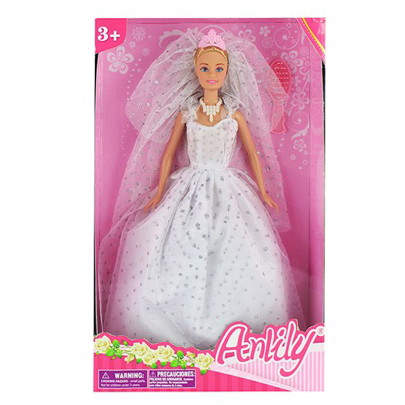 Кукла Anlily Невеста с аксессуарами, высота 30 см