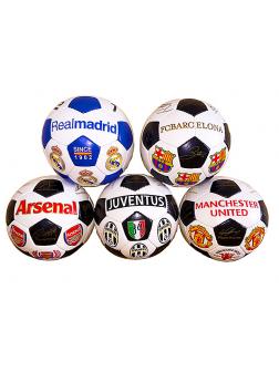 Мяч футбольный с автографами и рельефной эмблемой клуба, ТА1001