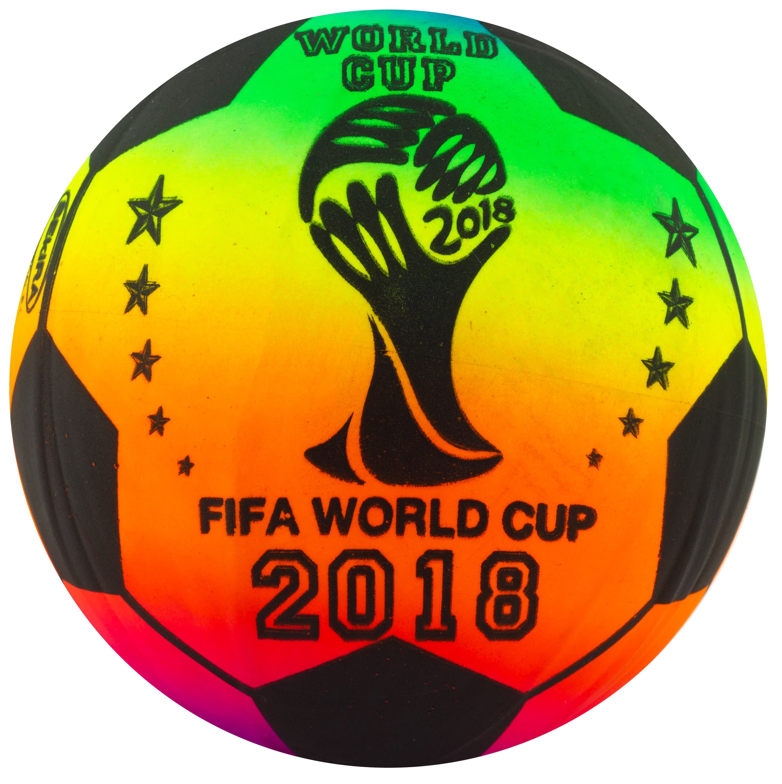 Мяч пластизолевый пляжный «World Cup 2018», 01104, d=22 см., 100 г.