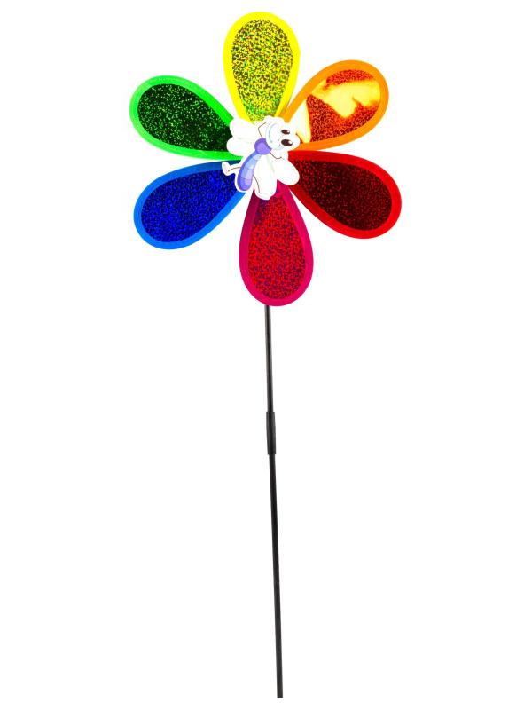 Блестящий ветрячок на палочке, R07829 / Разноцветный