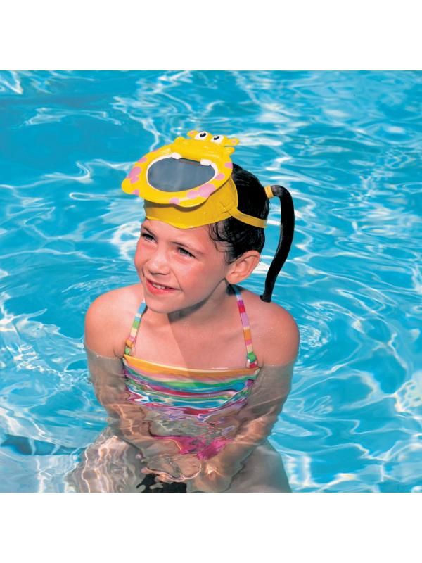 Маска для плавания Intex «Fun» 55910, от 3 до 8 лет / Микс