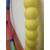 Обруч Хулахуп массажный для похудения в цветной, рельефной поролоновой оплетке / 90 см.