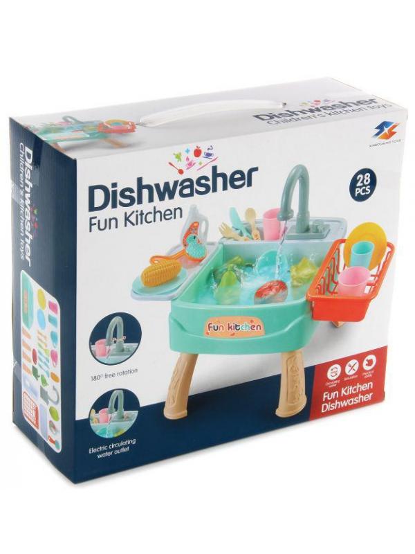 Игровой набор Fun Kitchen «Мойка с посудой и 28 аксессуаров»
