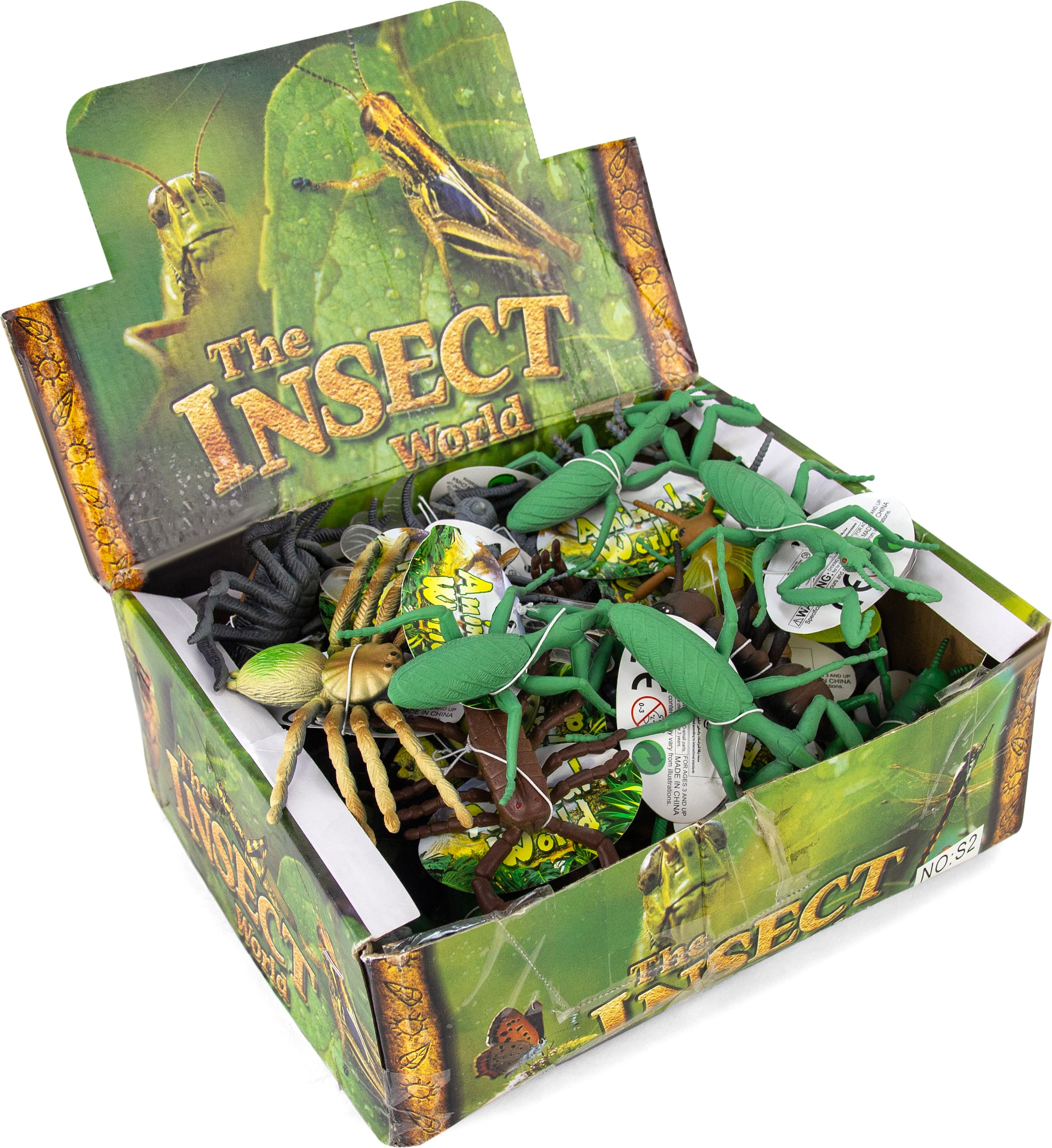 Набор фигурок Насекомые 10 см. 5169 / 12 шт.