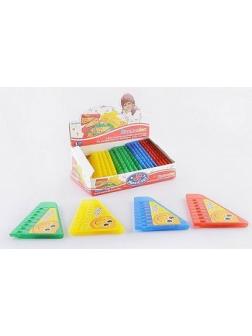 Губная гармошка разные цвета 24шт в упаковке