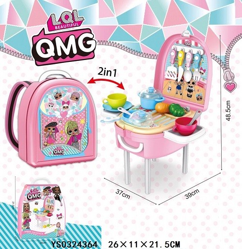 Рюкзах трансформер куклы OMG &