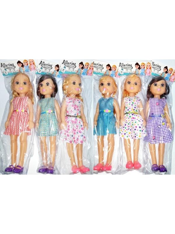 Кукла Allurind в пакете 6 видов размер 32см