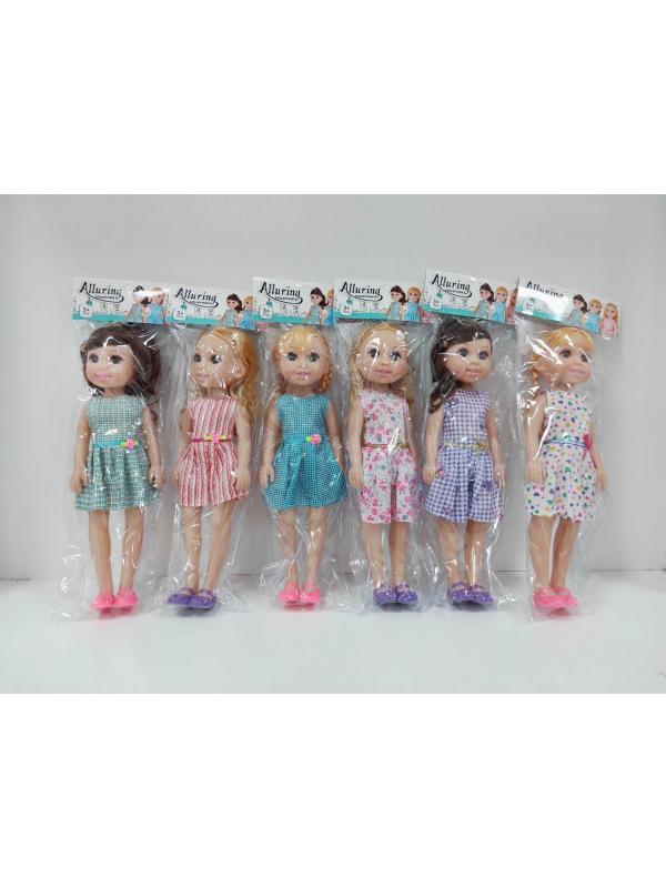 Кукла Allurind в пакете 6 видов размер 32см