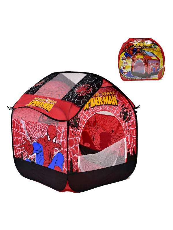 Палатка детская «Человек паук» в переносной сумке 82х90х106см, A999-142