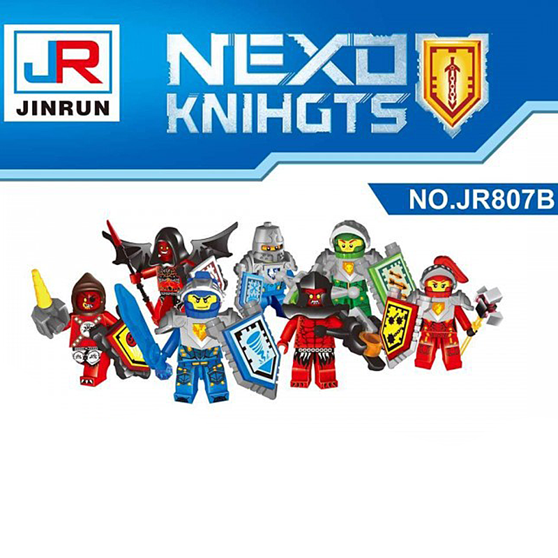 Конструктор Нексо Найтс «Герои» 807B (Nexo Knights) комплект 8 шт.