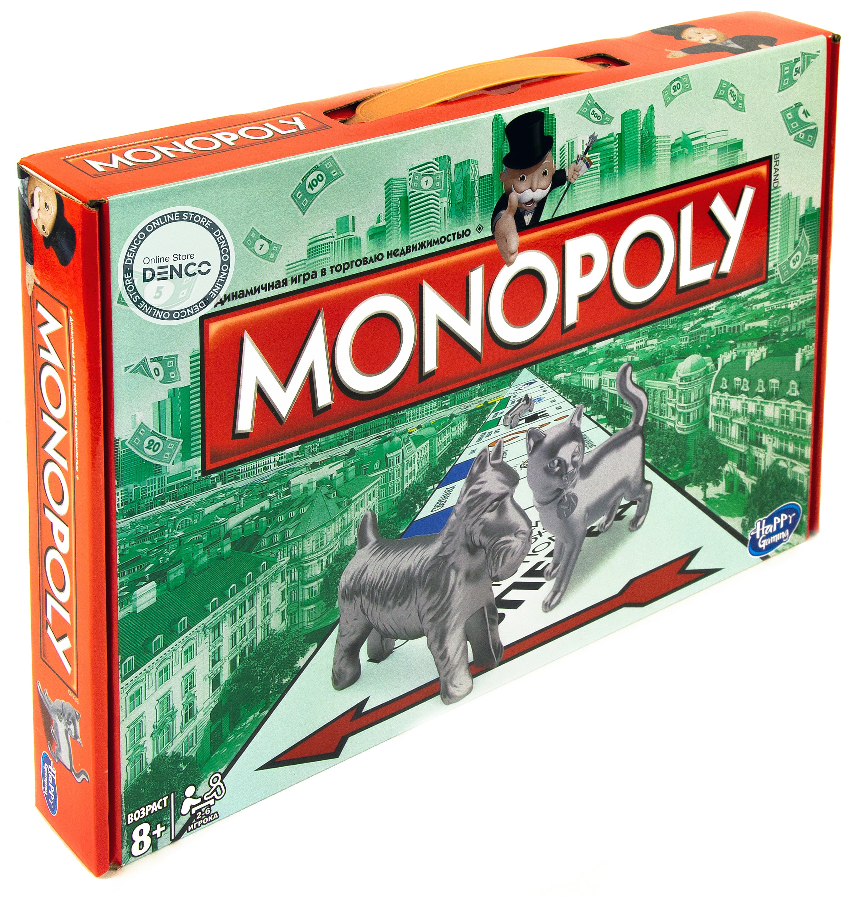 Настольная игра «Монополия» классическая в коробке, 4001