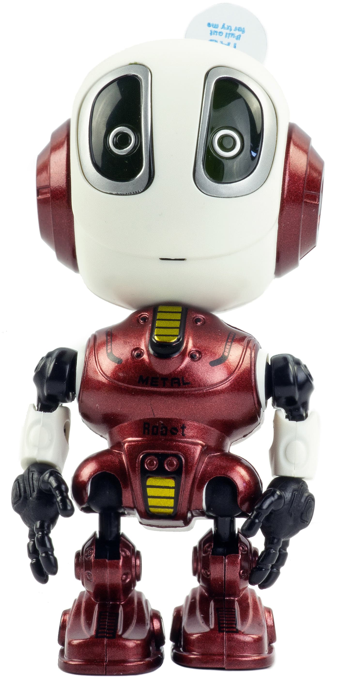 Металлический робот интерактивный 12 см., световые и звуковые эффекты, MY66-Q2202 / Микс