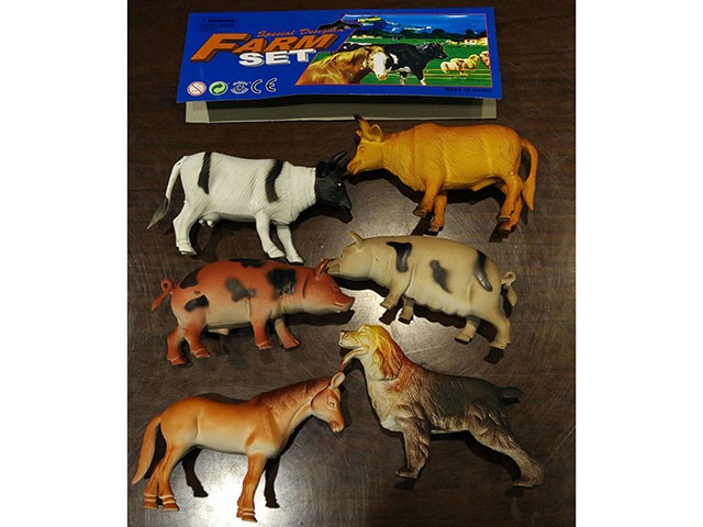 Домашние животные 6шт набор в пакете