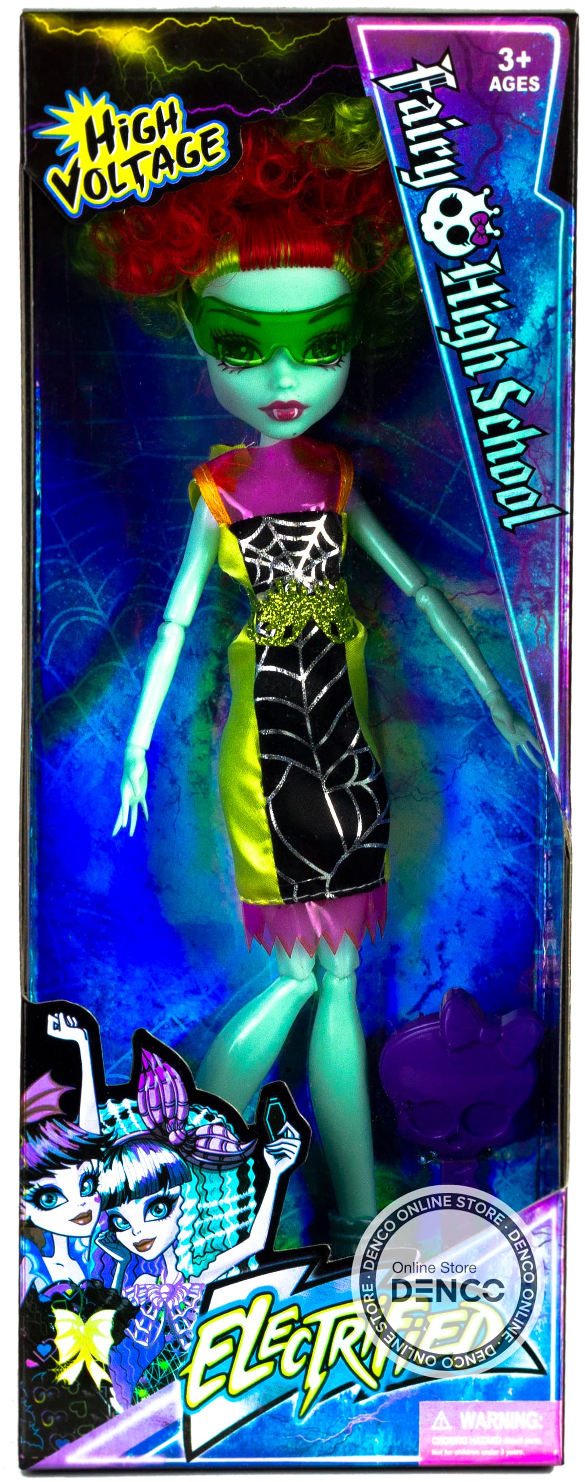 Кукла на шарнирах Ardana «Монстры Электрик» 25 см, DH2168 / Микс