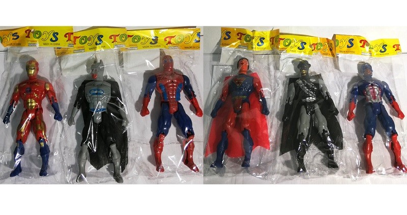 Фигурка Героя в пакете 16см разные виды 12 шт. в упаковке