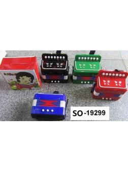 Музыкальный инструмент Гармошка 4 вида