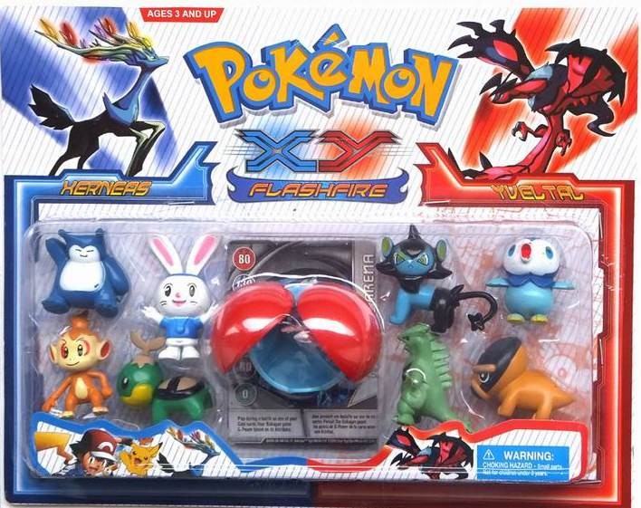 Покемон +8 героев на картоне аналог