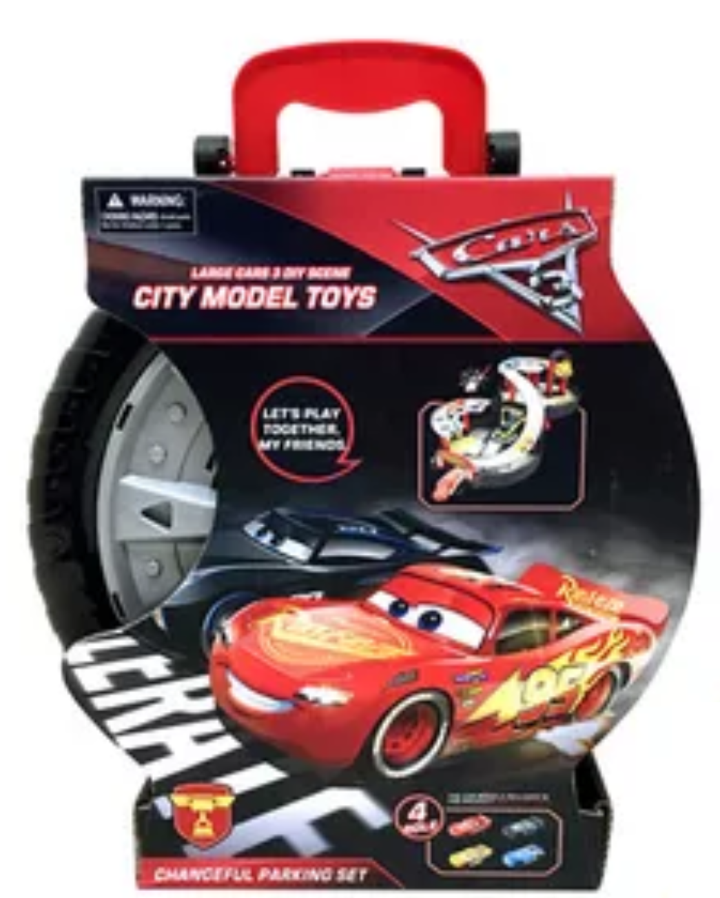 Игровой набор Трек-парковка 