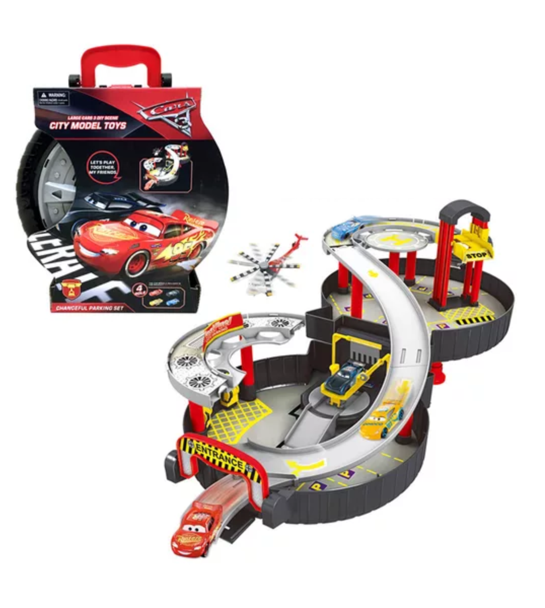 Игровой набор Трек-парковка 