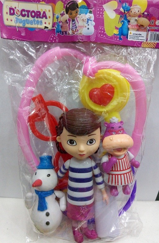 Набор игрушек Доктор Плюшев  в пак. 25х15см