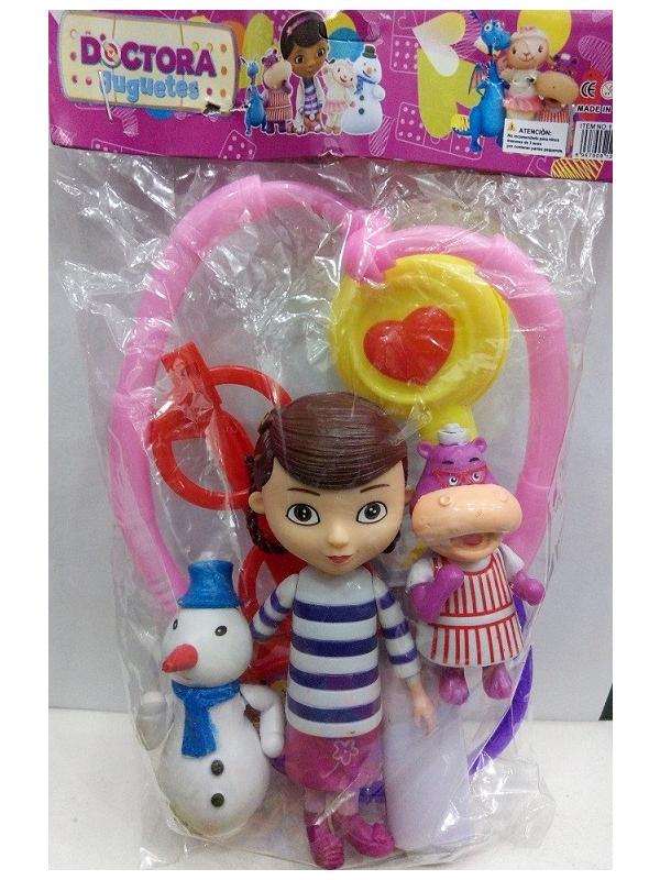 Набор игрушек Доктор Плюшев  в пак. 25х15см