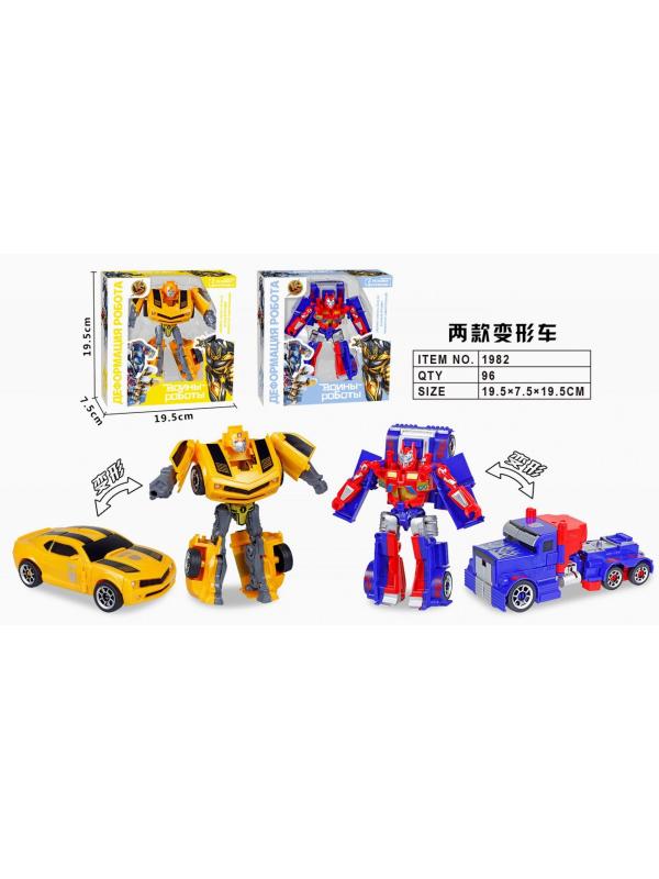Робот трансформер 2 вида размер кор. 19.5х7.5х19.5см
