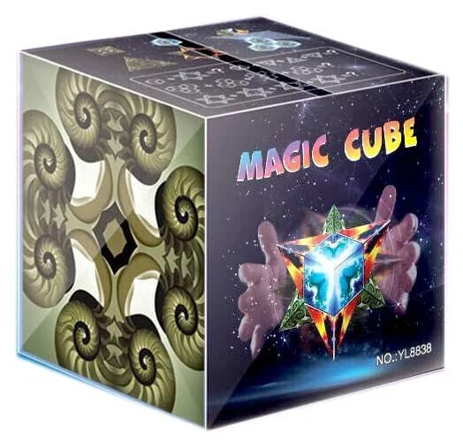 Логический магнитный кубик головоломка «Магический» 7 см. / 64 комбинации