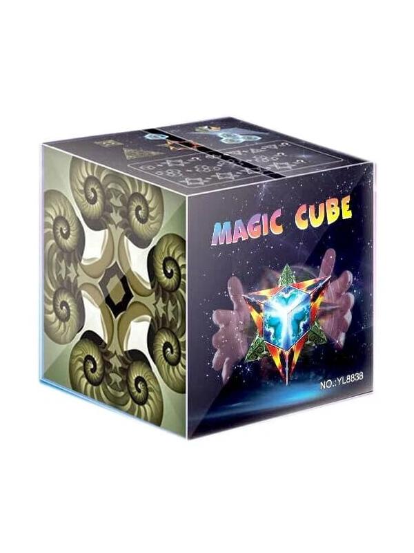 Логический магнитный кубик головоломка «Магический» 7 см. / 64 комбинации