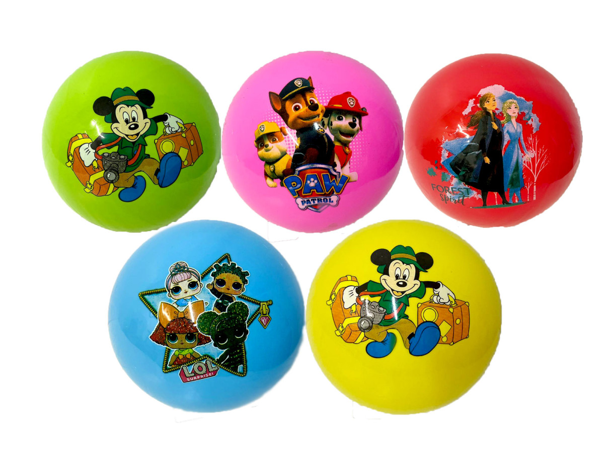 Мяч резиновый  надувной 