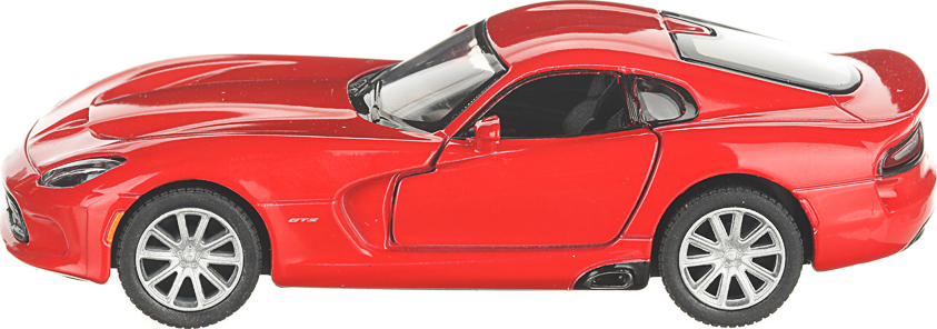 Металлическая машинка Kinsmart 1:36 «2013 Dodge SRT Viper GTS» KT5363D, инерционная / Микс