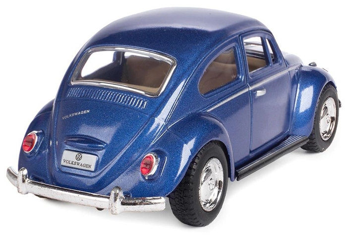 Металлическая машинка Kinsmart 1:32 «1967 Volkswagen Classical Beetle» KT5057W инерционная в коробке / Микс