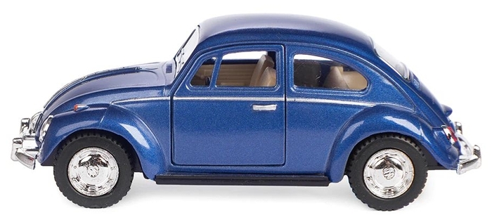 Металлическая машинка Kinsmart 1:32 «1967 Volkswagen Classical Beetle» KT5057W инерционная в коробке / Микс