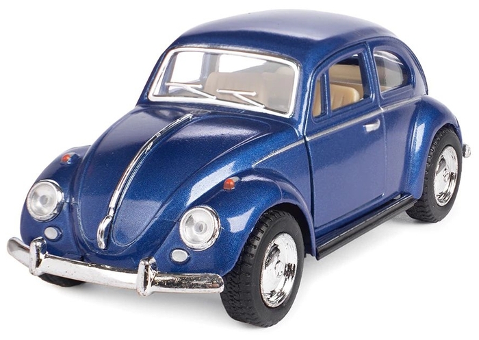 Металлическая машинка Kinsmart 1:32 «1967 Volkswagen Classical Beetle» KT5057W инерционная в коробке / Микс