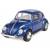 Металлическая машинка Kinsmart 1:32 «1967 Volkswagen Classical Beetle» KT5057W инерционная в коробке / Микс