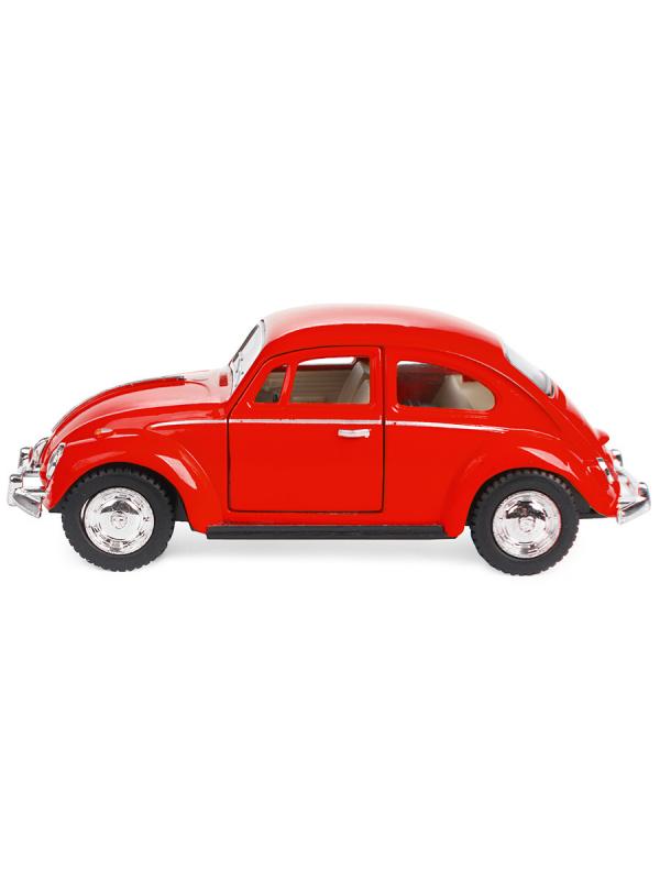 Металлическая машинка Kinsmart 1:32 «1967 Volkswagen Classical Beetle» KT5057W инерционная в коробке / Микс