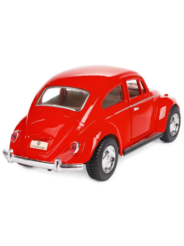 Металлическая машинка Kinsmart 1:32 «1967 Volkswagen Classical Beetle» KT5057W инерционная в коробке / Микс