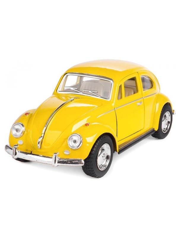 Металлическая машинка Kinsmart 1:32 «1967 Volkswagen Classical Beetle» KT5057W инерционная в коробке / Микс