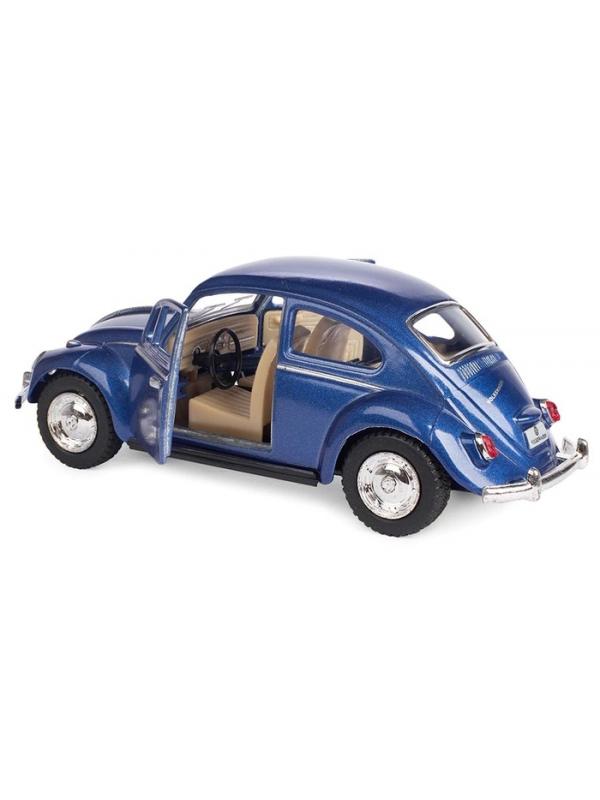 Металлическая машинка Kinsmart 1:32 «1967 Volkswagen Classical Beetle» KT5057W инерционная в коробке / Микс