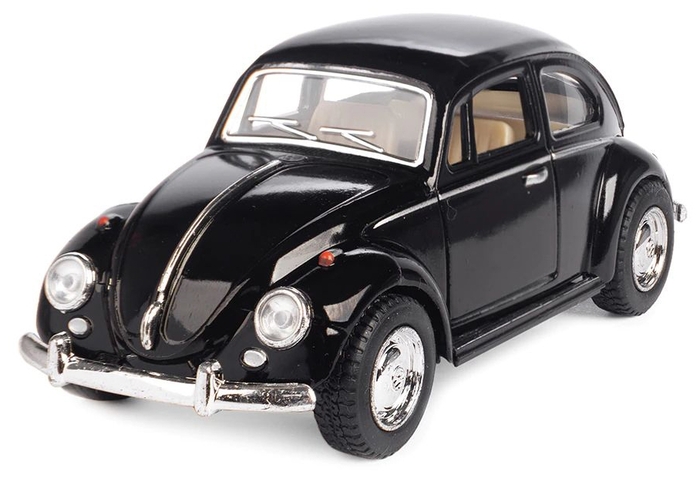 Металлическая машинка Kinsmart 1:32 «1967 Volkswagen Classical Beetle» KT5057W инерционная в коробке / Микс