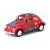 Металлическая машинка Kinsmart 1:32 «1967 Volkswagen Classical Beetle с принтом» KT5057DF, инерционная / Микс