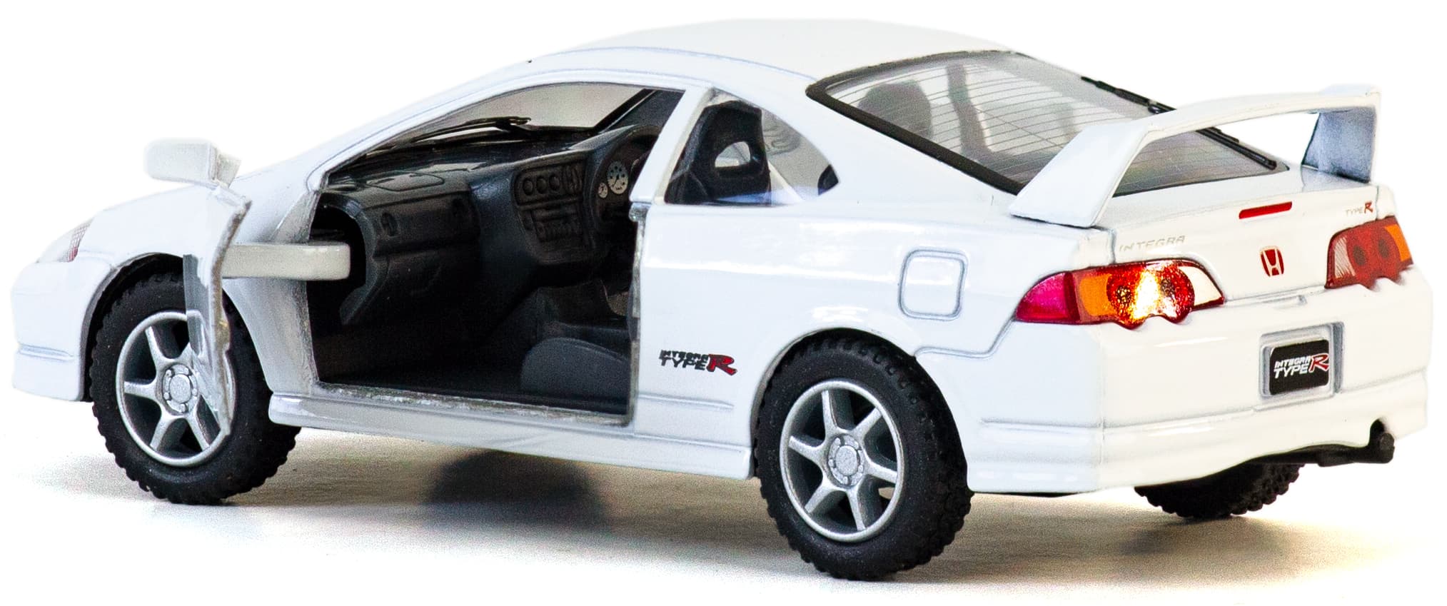 Металлическая машинка Kinsmart 1:34 «Honda Integra Type R» KT5053D, инерционная / Микс