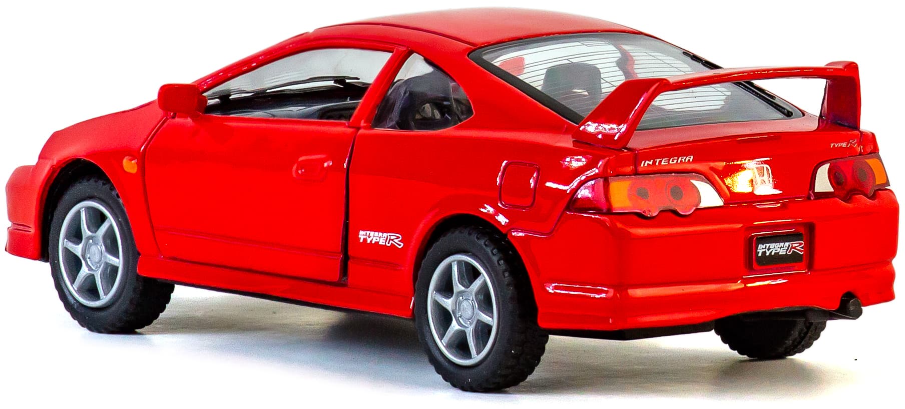 Металлическая машинка Kinsmart 1:34 «Honda Integra Type R» KT5053D, инерционная / Микс