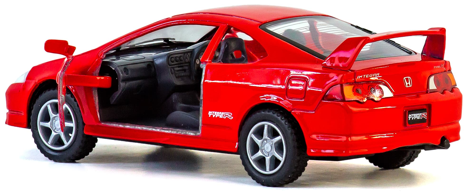 Металлическая машинка Kinsmart 1:34 «Honda Integra Type R» KT5053D, инерционная / Микс