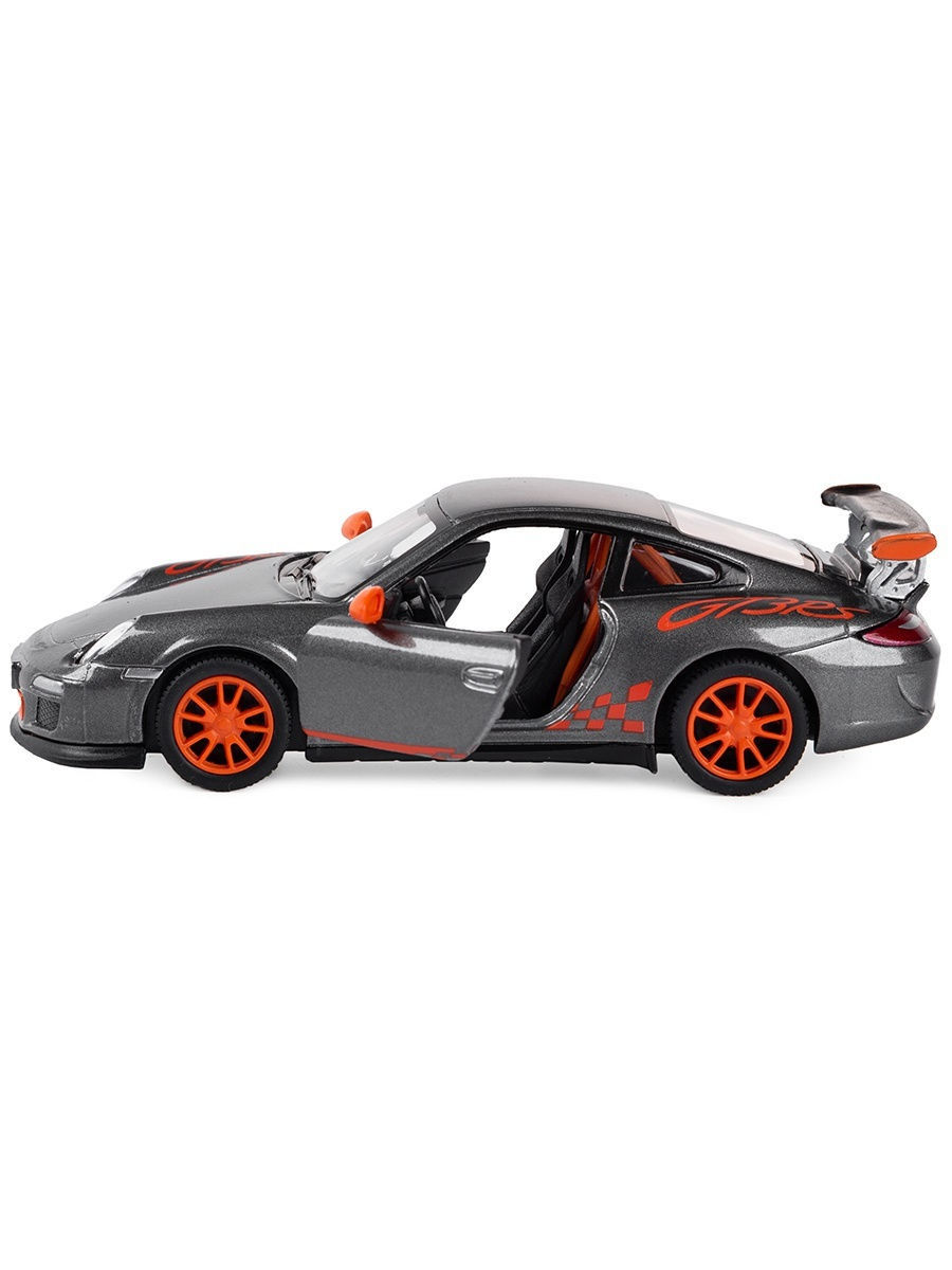 Металлическая машинка Kinsmart 1:36 «2010 Porsche 911 GT3 RS» KT5352D, инерционная / Микс
