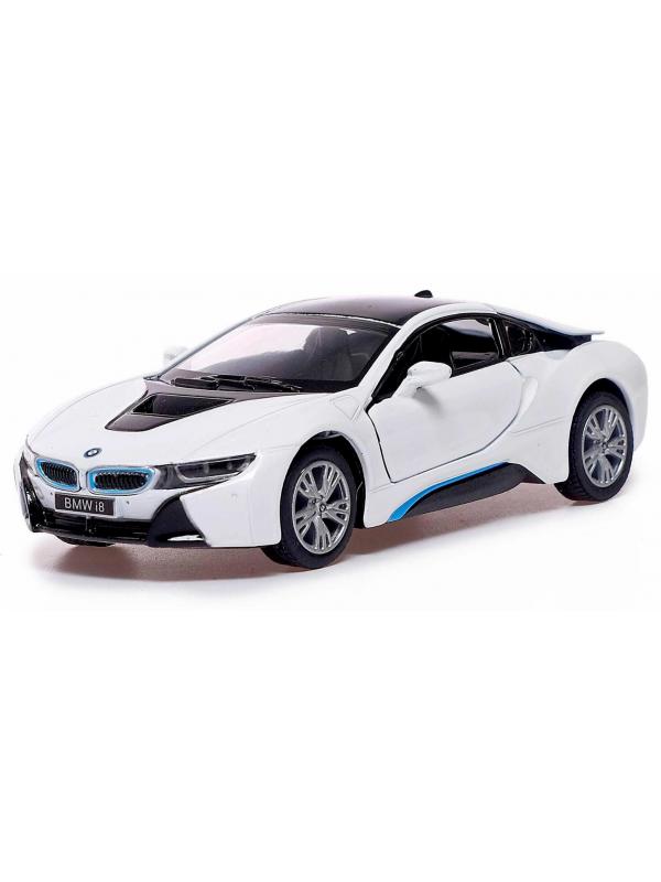 Металлическая машинка Kinsmart 1:36 «BMW i8» KT5379D инерционная / Микс