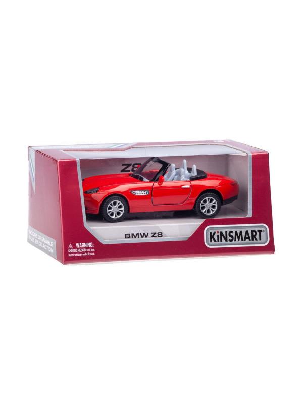 Инерционная металлическая машинка Kinsmart «BMW Z8» 1:36 / KT5022W в инд. коробке