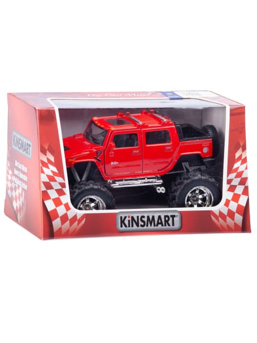 Металлическая машинка Kinsmart 1:40 «Hummer H2 (Off Road)» / KT5326W инерционная в инд. коробке / Микс