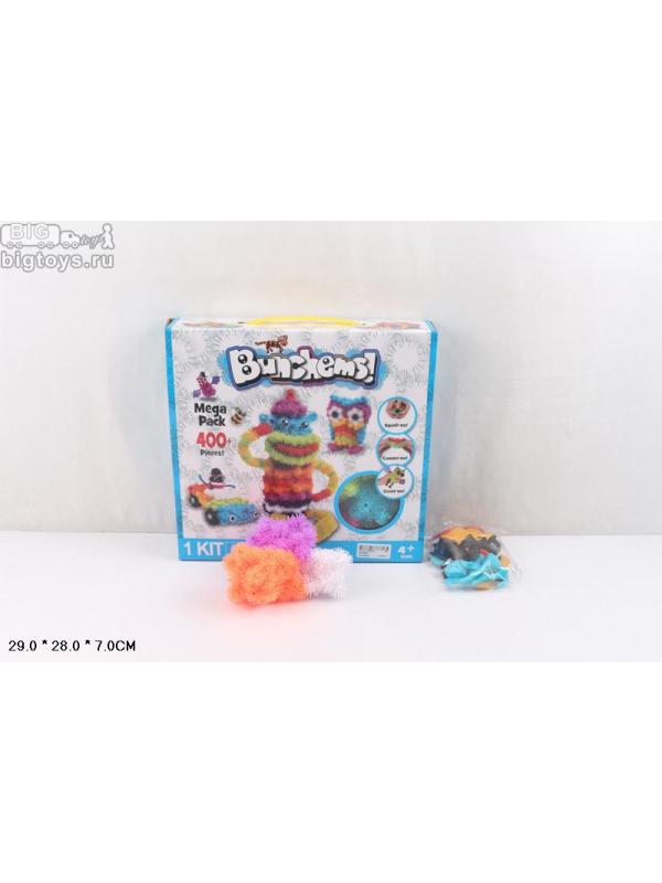 конструктор липучка 400+ дет. в кор.