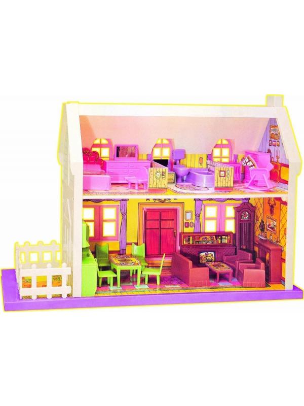 Домик для кукол с мебелью My Little Doll House (34 предмета) / 933F