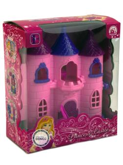 Замок принцессы Princess Castle со звуком и светом в коробочке CB686-6B / 1 шт.